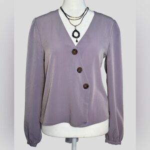 Elodie (Nordstrom) Soft Lavender Blouse